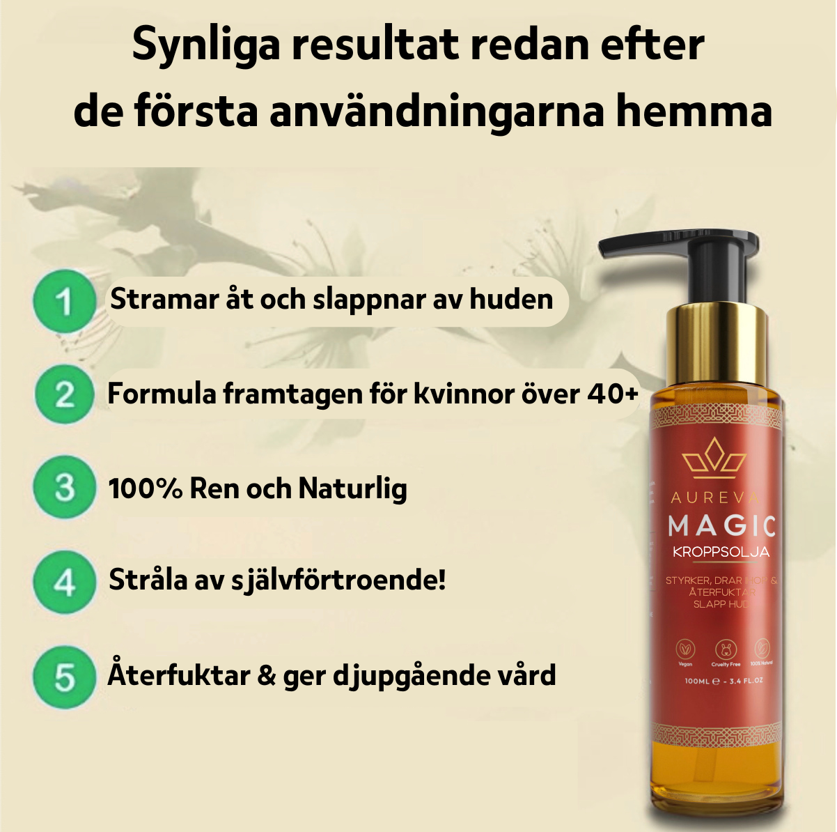 Aureva Magic Kroppsolja